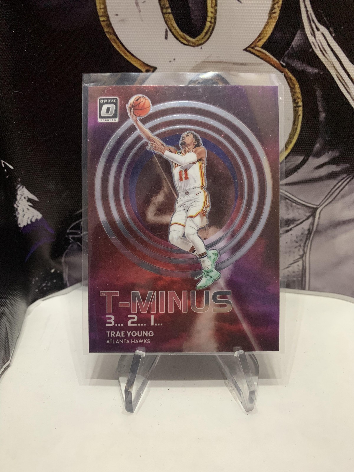 2022-23 Donruss Optic #5 Trae Young T-Minus 3...2...1... Atlanta Hawks
