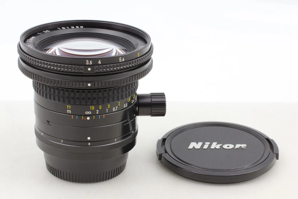 [ MINT ] Nikon PC Nikkor 28mm f/3.5 MF Wide Angle Shift Lens From JAPAN - Image 2 of 4