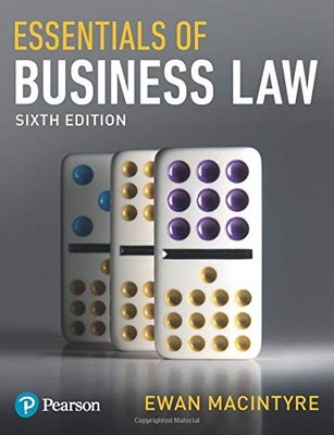 Essentials of business law By Ewan MacIntyre