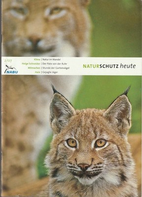 Naturschutz heute 2/07 / Magazin des NABU Knoblauchkröte, Haie + viel mehr