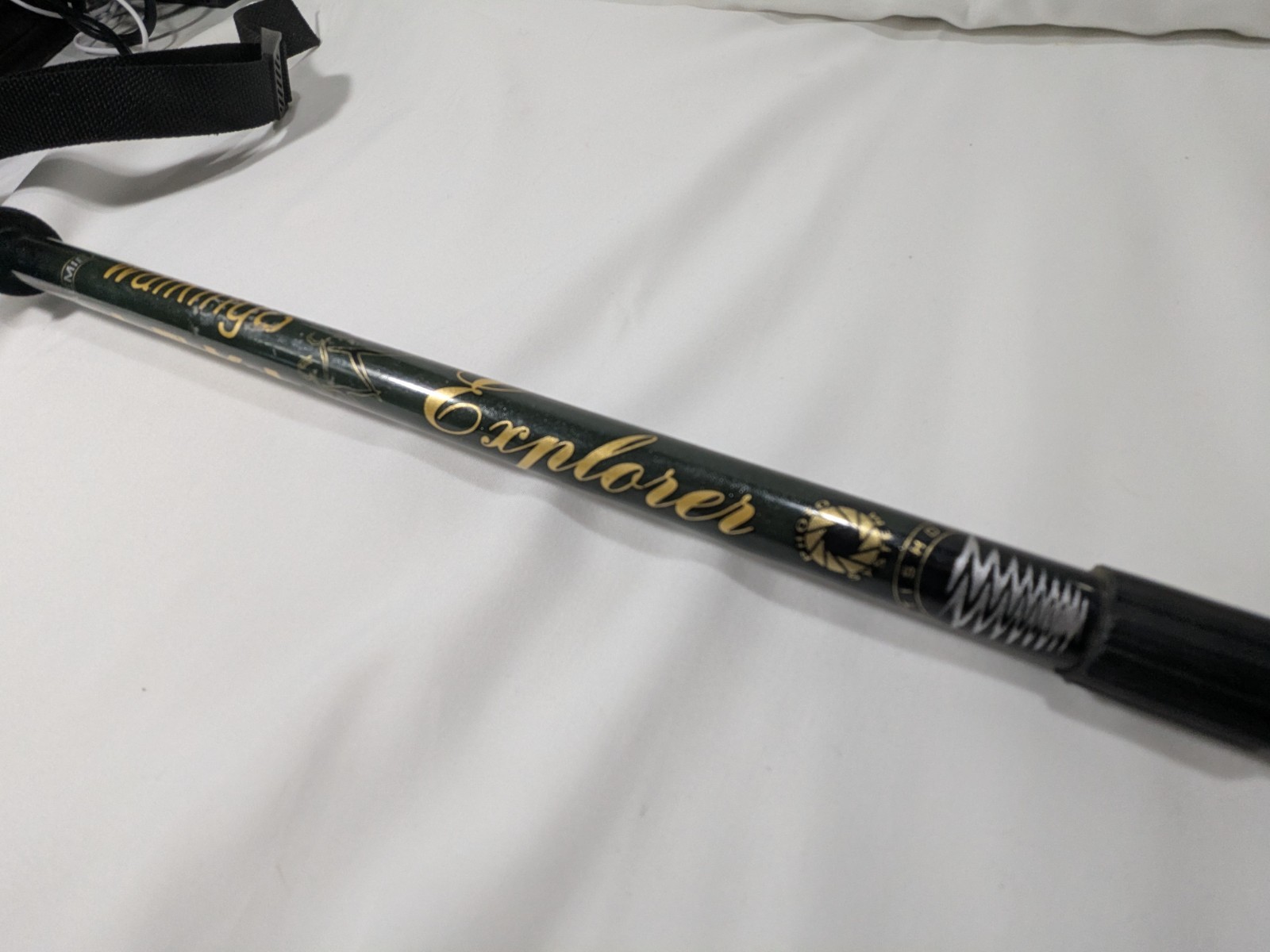 Adjustable Walking Stick Hiking Exploring Rod Woo… - image 3