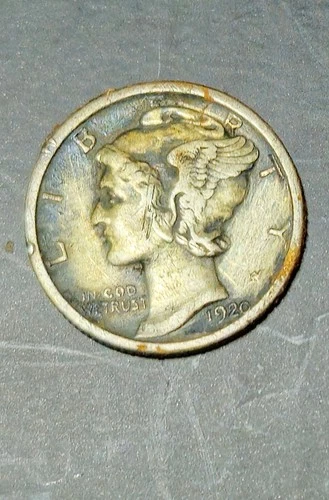 1925 mercury dime- Choice EF- SMH690