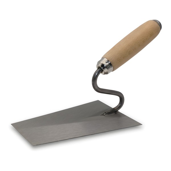 Tiroler Maurerkelle 180X120-80 Dewepro Putzkelle S-Hals Traufel Trapezkelle-image