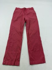 Vineyard Vines Pants Girls 18 Pink Chino Straight Adjustable Waist Stretch