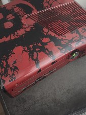 Gears Of War 3 Xbox 360 Console No Controller All Original Wires + Power Supply