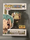 Funko Pop! One Piece Roronoa Zoro #1496 Hot Topic Exclusive