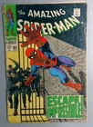 Amazing Spider-Man #65 Cover Detached, Back Cover Piece Out, Marvel 1968