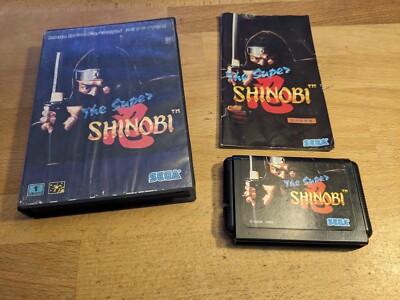 The Super Shinobi Sega Mega Drive komplett MD NTSC-J CIB
