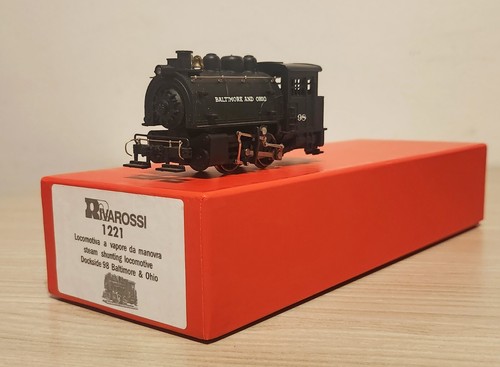 Rivarossi 1221, H0, Locomotiva a Vapore Baltimore and Ohio 0 4 0 C 16 - Foto 5 di 6