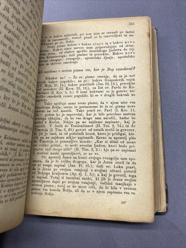 Antique 1881 Slovenski Goffine Church Year Book Lambert Fercnik Slovenian Bible - Picture 7 of 16