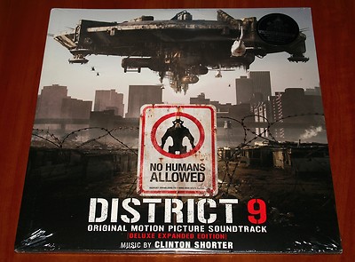 DISTRICT 9 CLINTON SHORTER OST 2x LP VINYL GATEFOLD *RARE* US MGR PRESSING New