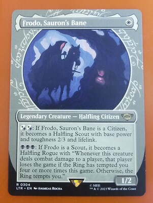 1x Frodo, Sauron's Bane (0304) | Showcase | LTR: Tales of Middle-Earth | MTG