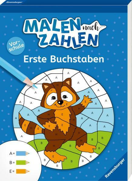 Thumbnail - Ravensburger Buch Kreativität Malen Nach Zahlen Vorschule Erste