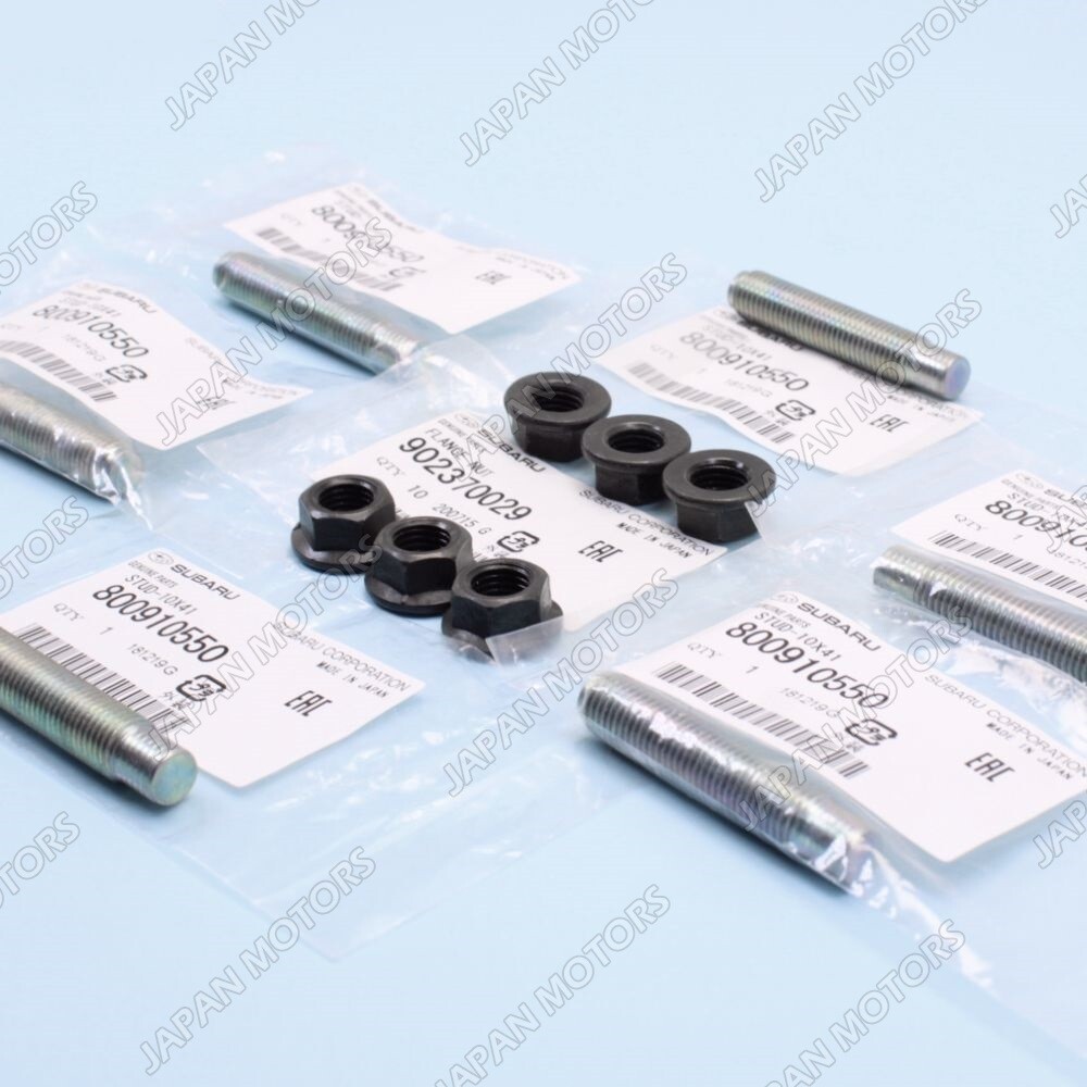 GENUINE Subaru Exhaust Manifold Stud & Nut Kit WRX STI Legacy Impreza