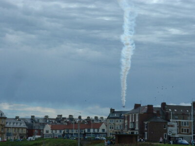 Foto 6x4 Red Arrows Display Tynemouth The Red Arrows put on a show over c2004