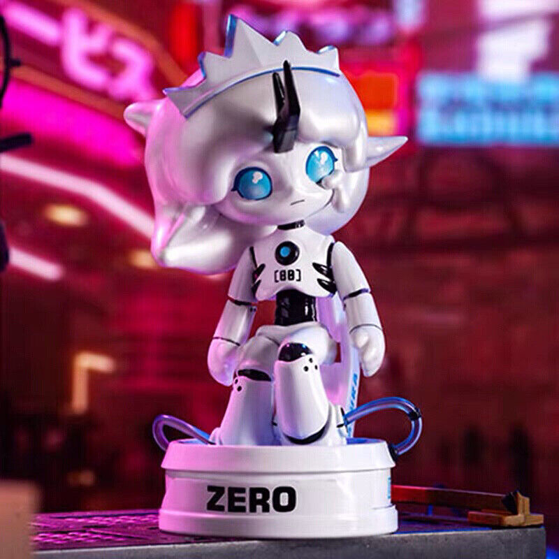 POP MART x AZURA Animal Fighting Match AI Robot-zero Mini Figure Toy Secret  Gift
