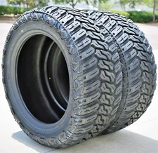 2 Tires Maxtrek Mud Trac LT 33X12.50R20 Load E 10 Ply MT M/T