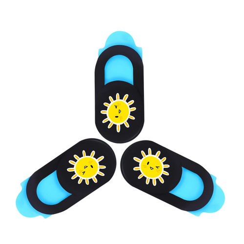 3pcs Laptops Camera Cover Sunflower Pattern Privacy Protection Webcam Cover - 第 8/12 張圖片