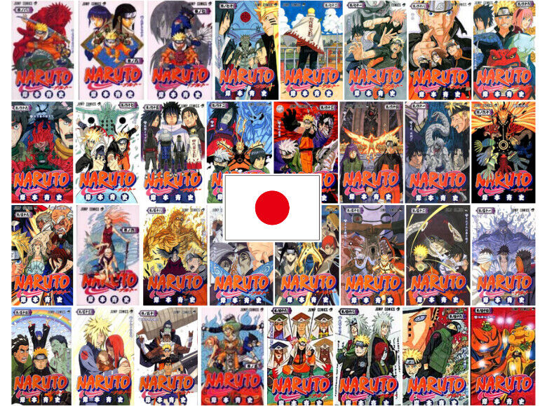 Naruto Mangá Completo do 1 ao 72