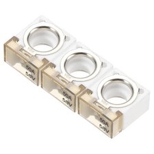 3Pcs Terminal Fuse, 50A Terminal Block Fuse, 58V DC Marine Rated Battery Fuse