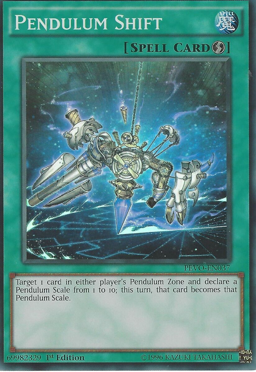 Pendulum Shift - PEVO-EN037 - Super Rare - 1st Edition - Yu-Gi-Oh