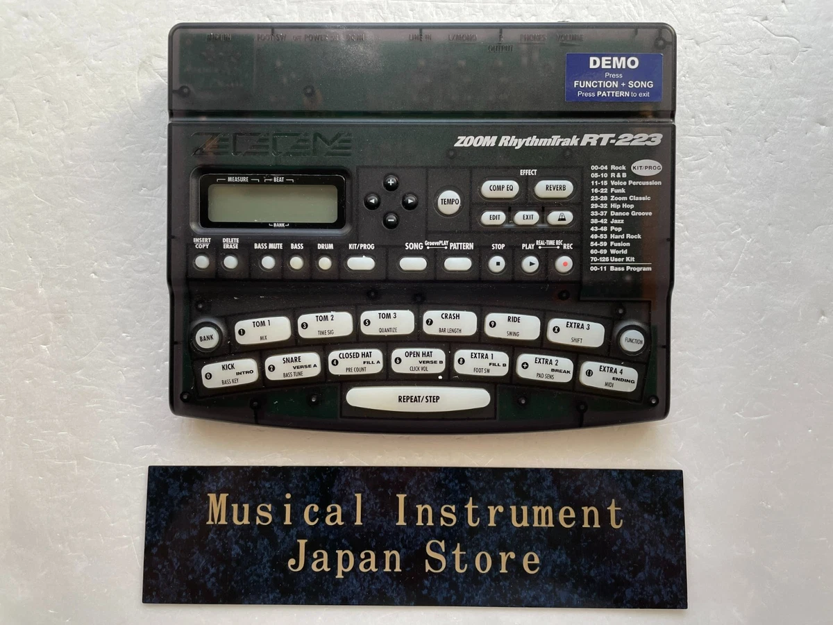 信頼】 ZOOM マリンゴールド様 / RhythmTrak RT-223 DTM/DAW