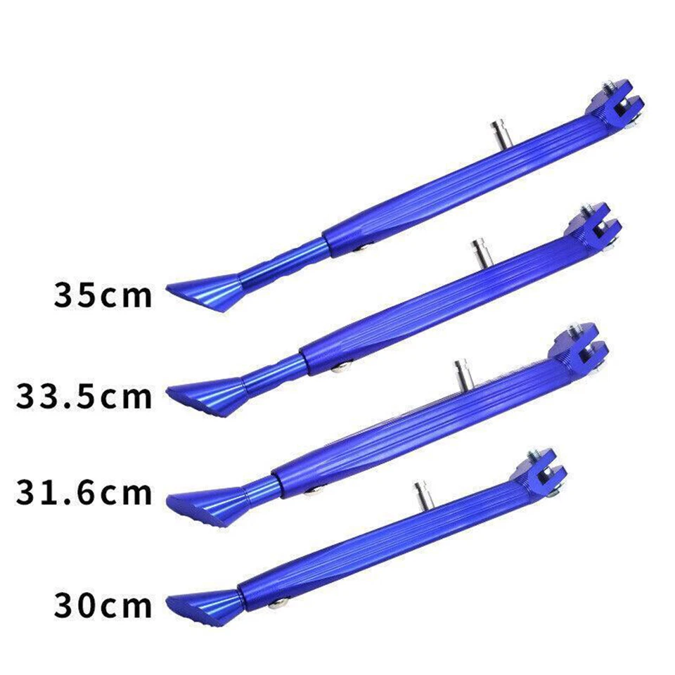 Universal CNC Aluminum Alloy Adjustable Leg Kickstand Motorcycle Foot Side Stand - Image 2 of 4