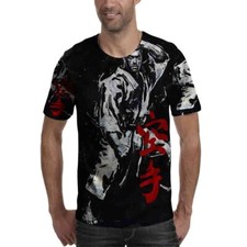 New Karate Men's Tshirt Fullprint Polyester