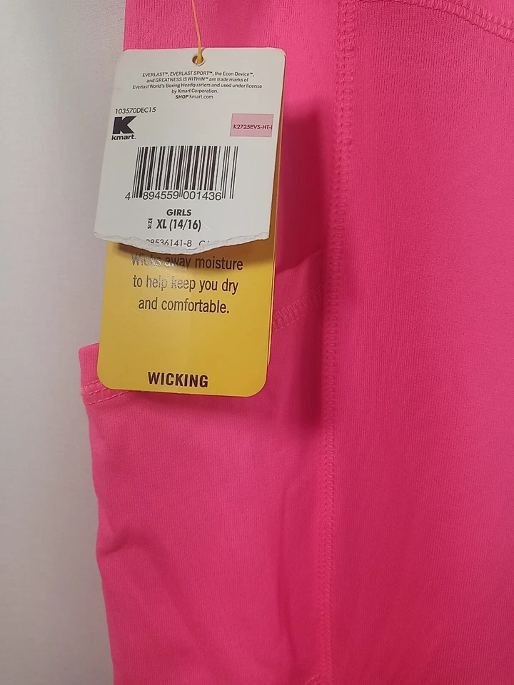 Everlast Sport Junior Niñas Talla XL (14/16) Leggings Atléticos Yoga Entrenamiento Pantalones Foto 4 de 4