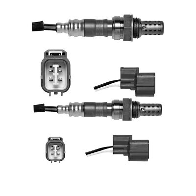 For Acura Integra Honda CR-V Denso OEM Front & Rear O2 Oxygen Sensors Set 2PCS