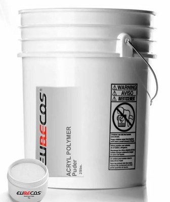 Acryl Luxus Puder Masterbag 11,32 kg Nail Acrylic Pulver Polymers French WEISS