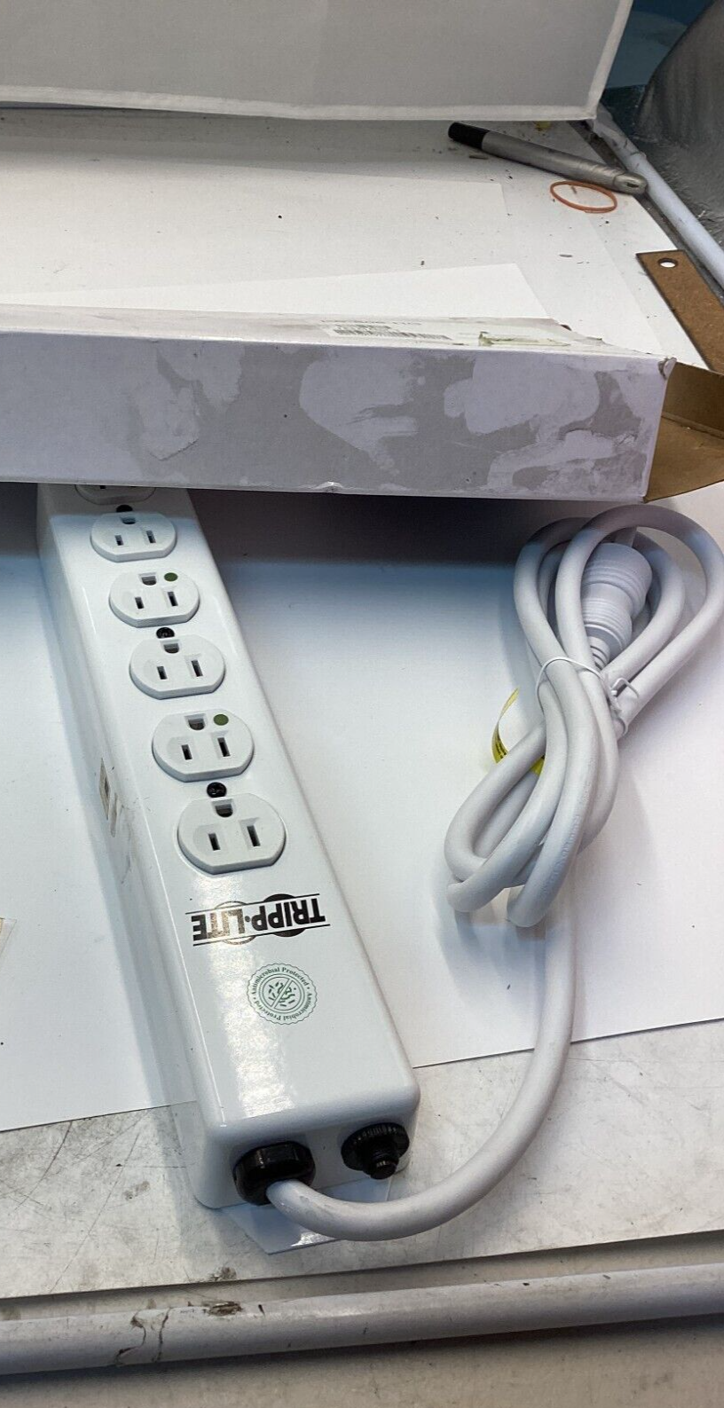 Tripp Lite MedicalGrade Power Strip, 6 HospitalGrade Outlets, 6 ft