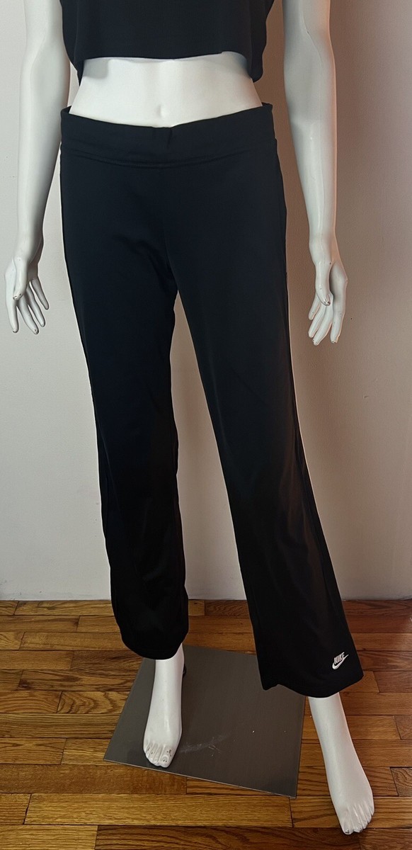 nike black flare pants