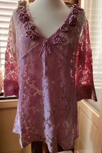 Deliziosa Tunica Blusa Vestito Top Abito)Firmata ANTICA SARTORIA POSITANO | eBay