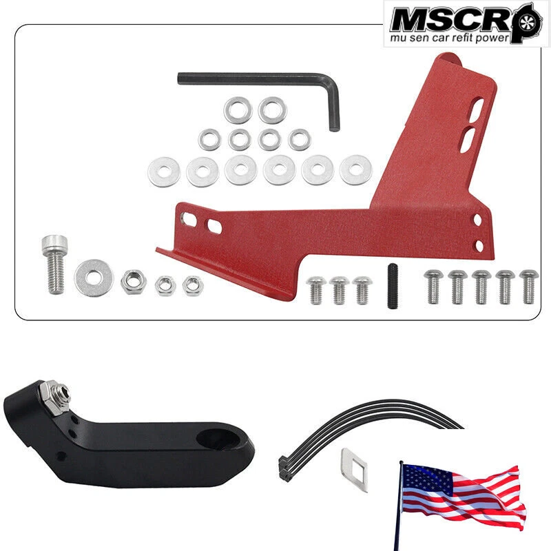 Soporte de cilindro maestro (rojo) para Subaru WRX LHD 2008-2014 Foto 2 de 4