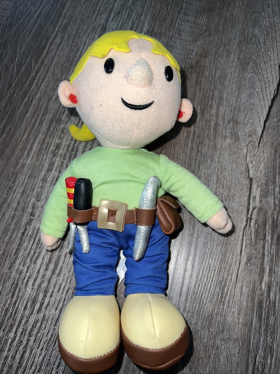 Wendy Bob the Builder 8” Talking Plush Doll Works “Hi Bob” Theme Applause  2002