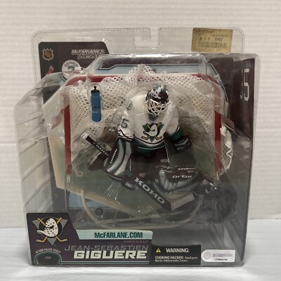 Jean-Sebastien Giguere McFarlane NHL Series 7 Anaheim Mighty Ducks Action Figure