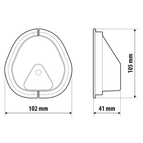 Kit 1 Serratura aggiuntiva per porte veicoli commerciali - Foto 5 di 6