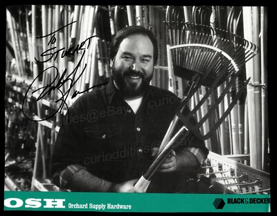 #ad Signed RICHARD KARN Al Borland Home Improvement Photo Orchard Supply Hardware $4.99