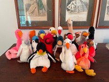 VINTAGE TY Beanie Babies - Birds Collection - Lot of 17 - All have tags