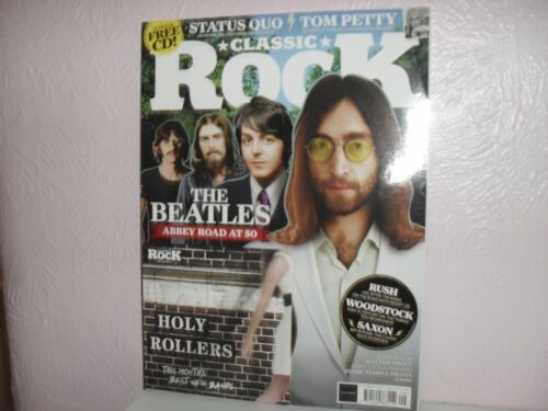 CLASSIC ROCK 266 September 2019 THE BEATLES Status Quo TOM PETTY free cd - Picture 1 of 3