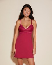 CLEARANCE - Cosabella Dolce Babydoll in Deep Ruby - S, M