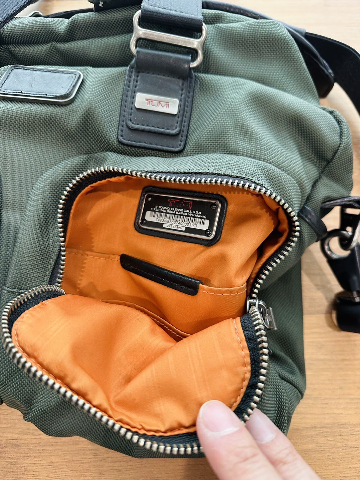 Tumi Alpha Bravo Ballistic Nylon Knox Backpack Gem