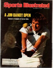 Sports Illustrated Magazine September 20 1976 Jimmy Connors US Open Tony Dorsett