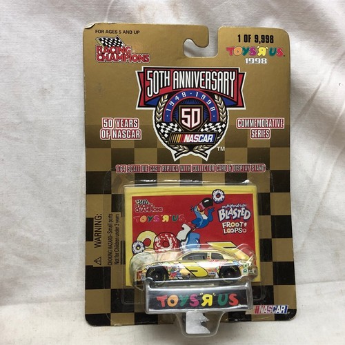 Racing Champions Terry Labonte #5 Fruit Loops Toys R Us 1:64 Scale NASCAR - 第 1/5 張圖片
