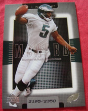 2003 Donovan McNabb Finite Card   Philadelphia Eagles  Syracuse