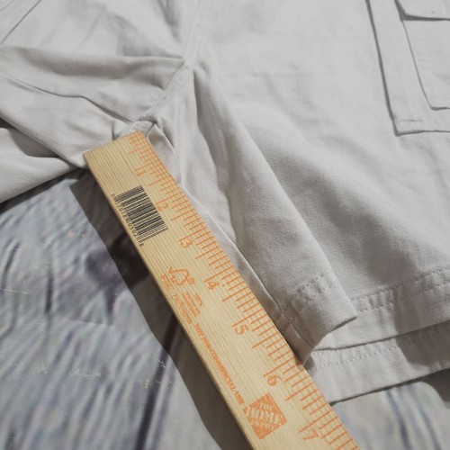 Croft & Barrow Cargo Shorts Mens 44 Khaki Tan Cream Pockets 100% Cotton NWT - Picture 7 of 10