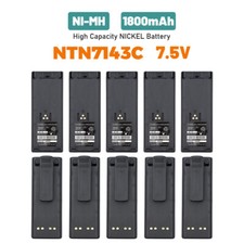 10PC NTN7143 NTN7144 Battery For MOTOROLA HT1000 MTS2000 MT2000 HT6000 JT1000