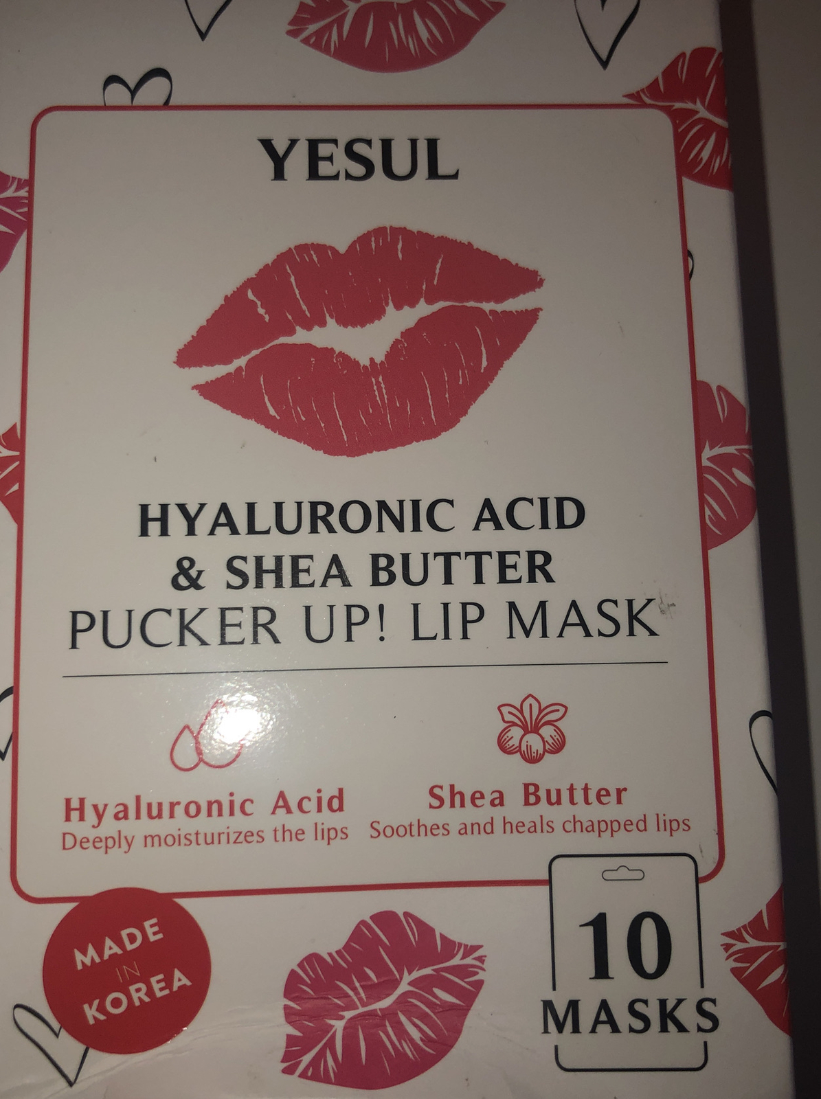Yesul Hyaluronic Acid and Shea butter Pucker up lip mask eBay