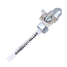 ON / OFF M18 FUEL VALVE PETCOCK FOR HONDA VINTAGE MOTORCYCLE / ATV 18mm x 1.0mm